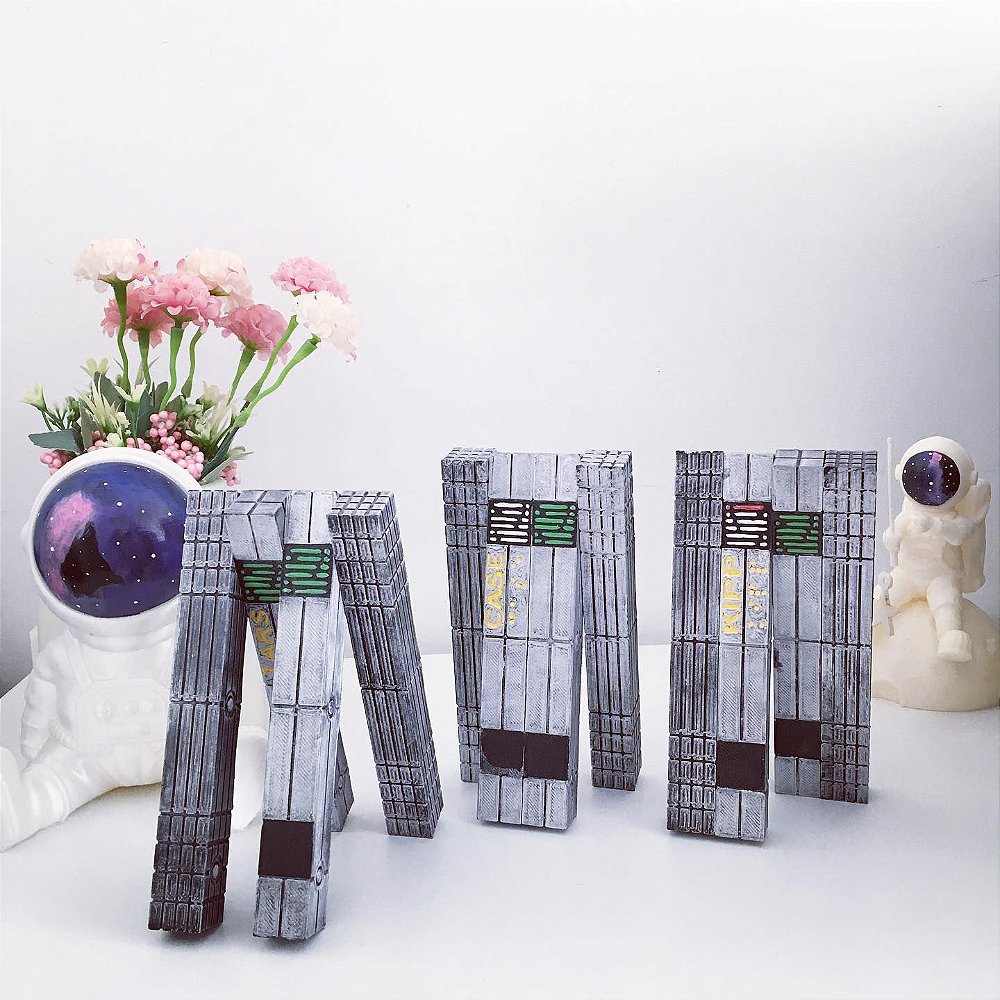 Robôs Interstellar TARS / KIPP / CASE Apollo3D