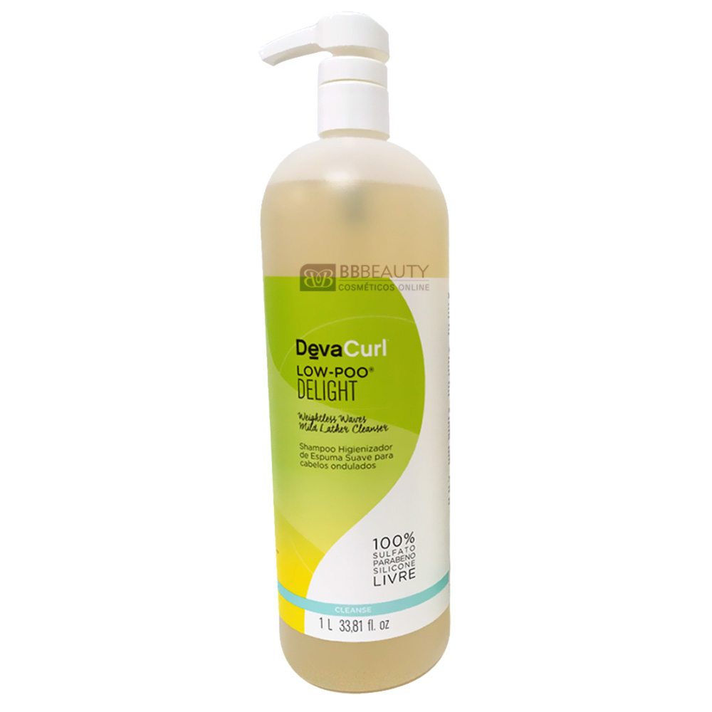 Deva Curl Low Poo Delight Shampoo Higienizador Com Espuma ...