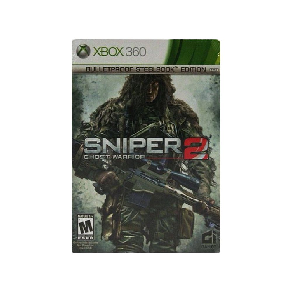 Sniper Ghost Warrior 2 Bulletproof Steelbook Edition for Xbox 360 iuu.org.tr