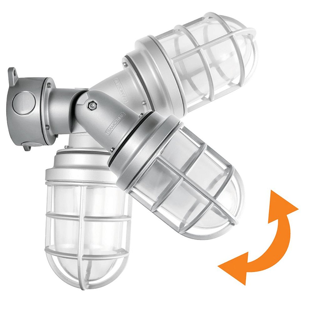 Luminaria Blindada Articular 100W Tramontina Anchieta Materiais Elétricos e Hidráulicos
