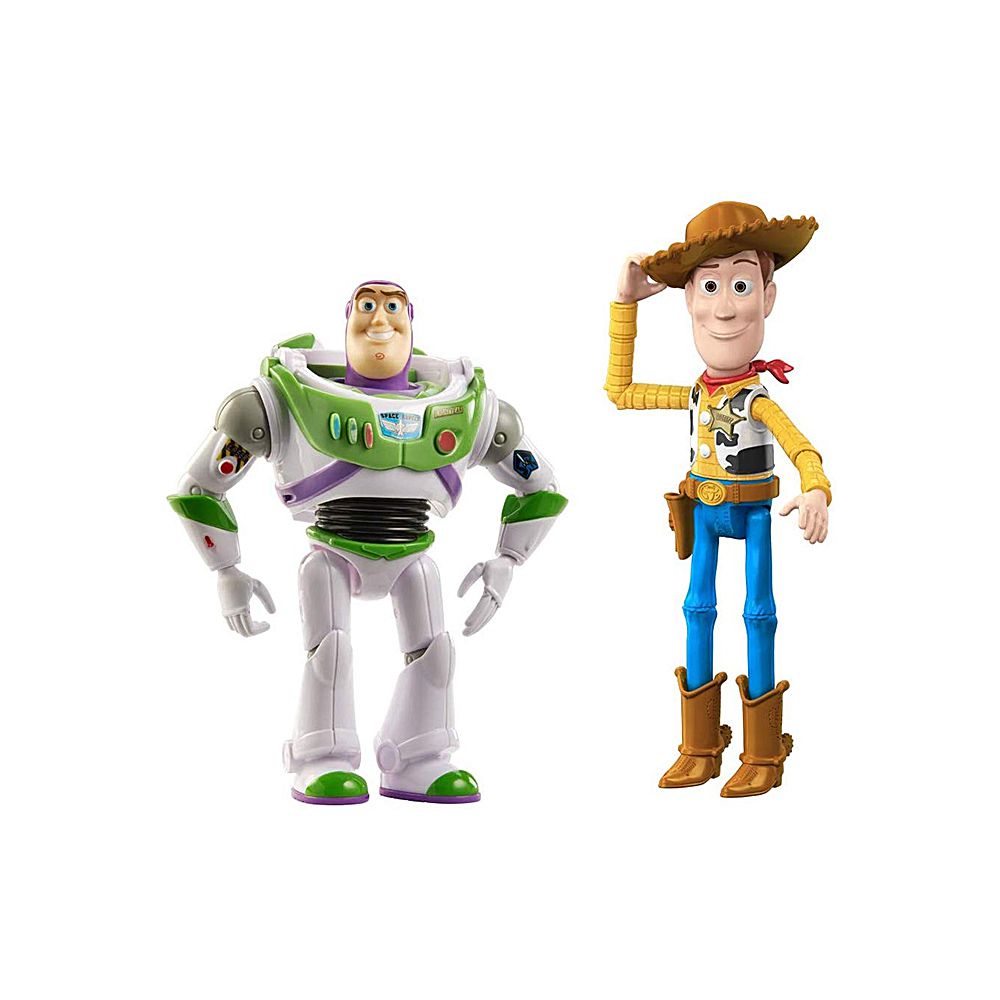 Brinquedo Disney Toy Story 4 Buzz Lightyear e Woody Adventure Pack mais  Forky - Chic Outlet - Economize com estilo!