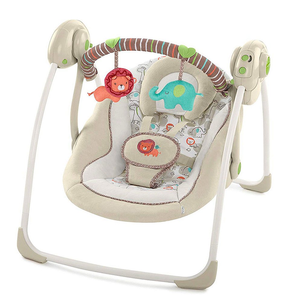 Cadeira de Descanso e Balanço para Bebê Brouncer Portátil Swing Automático  - Chic Outlet - Economize com estilo!