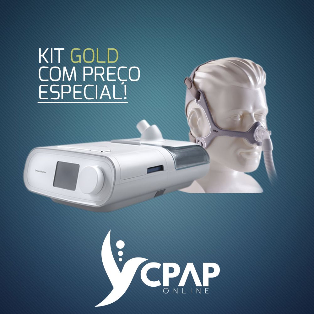 Kit Cpap Philips Dreamstation Umidificador Máscara Wisp Cpaponline 