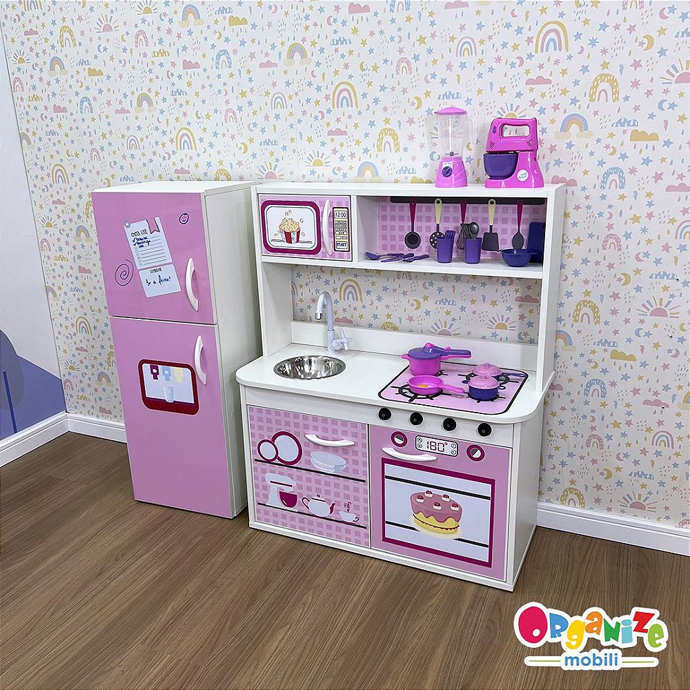 mini cozinha infantil - Organize Mobili - Móveis infantis e organizadores  de brinquedos