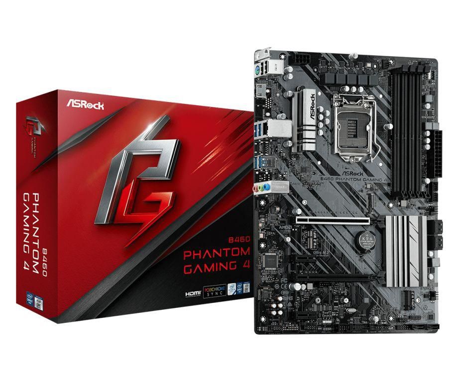 Asrock b460 phantom gaming 4 bios настройка