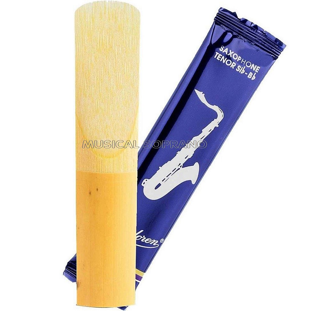 PALHETA VANDOREN TRADICIONAL PARA SAX TENOR Musical Soprano