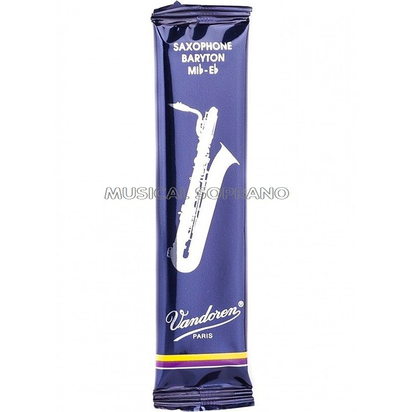PALHETA VANDOREN TRADICIONAL PARA SAX BARÍTONO Musical Soprano