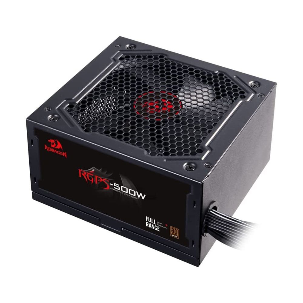 Fonte de Energia Redragon RGPS, ATX, 500W, 80 Plus Bronze, GC-PS001-1