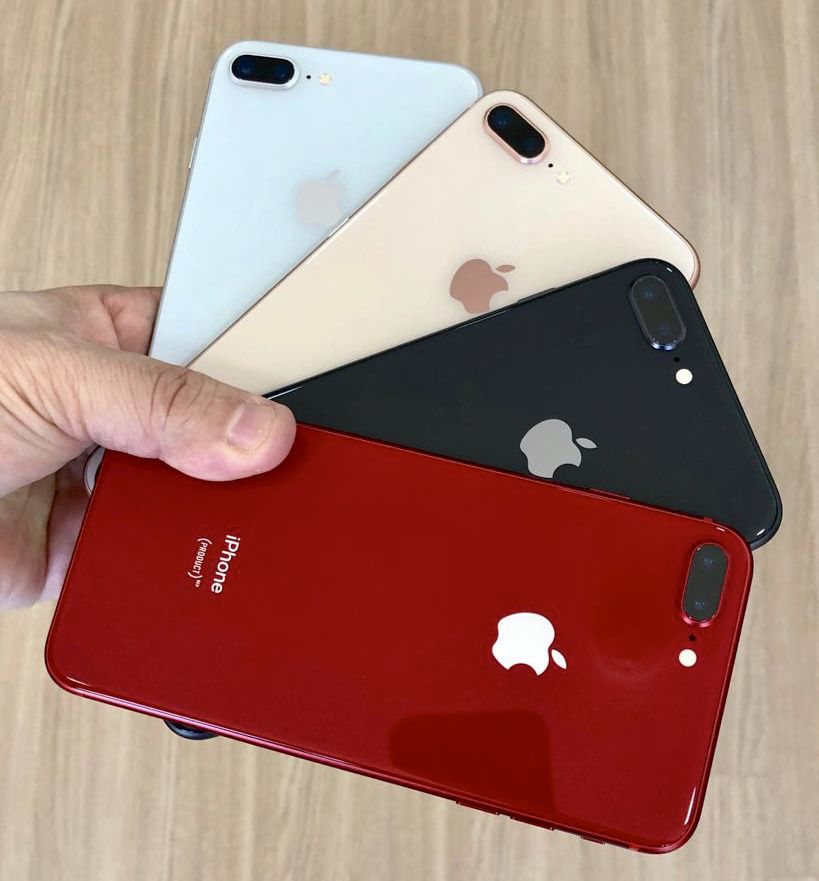 iphone 8 plus dourado rose