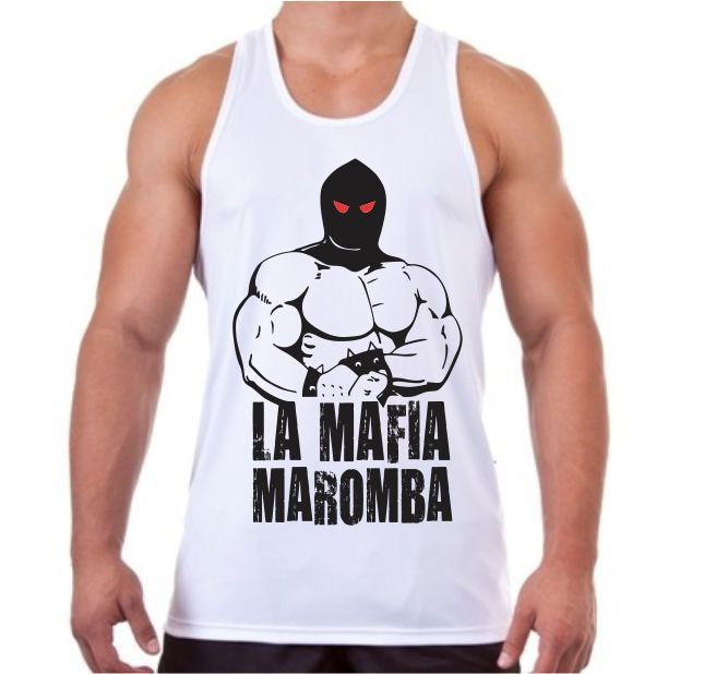 Regata Masculina La Mafia Maromba - Loja Marombada - Roupas de Academia,  Moda Fitness e Suplementos