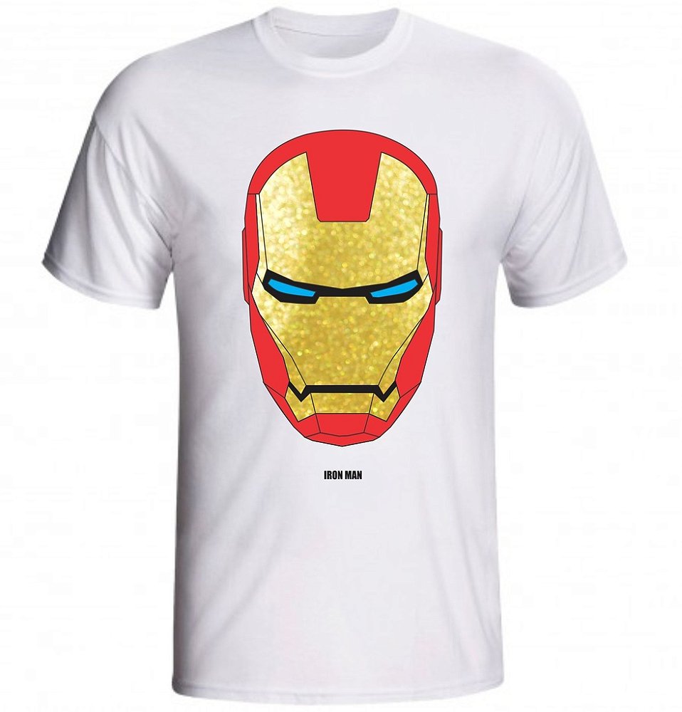 Camiseta Homem de Ferro Mascara Dourada - Loja Marombada - Roupas de  Academia, Moda Fitness e Suplementos