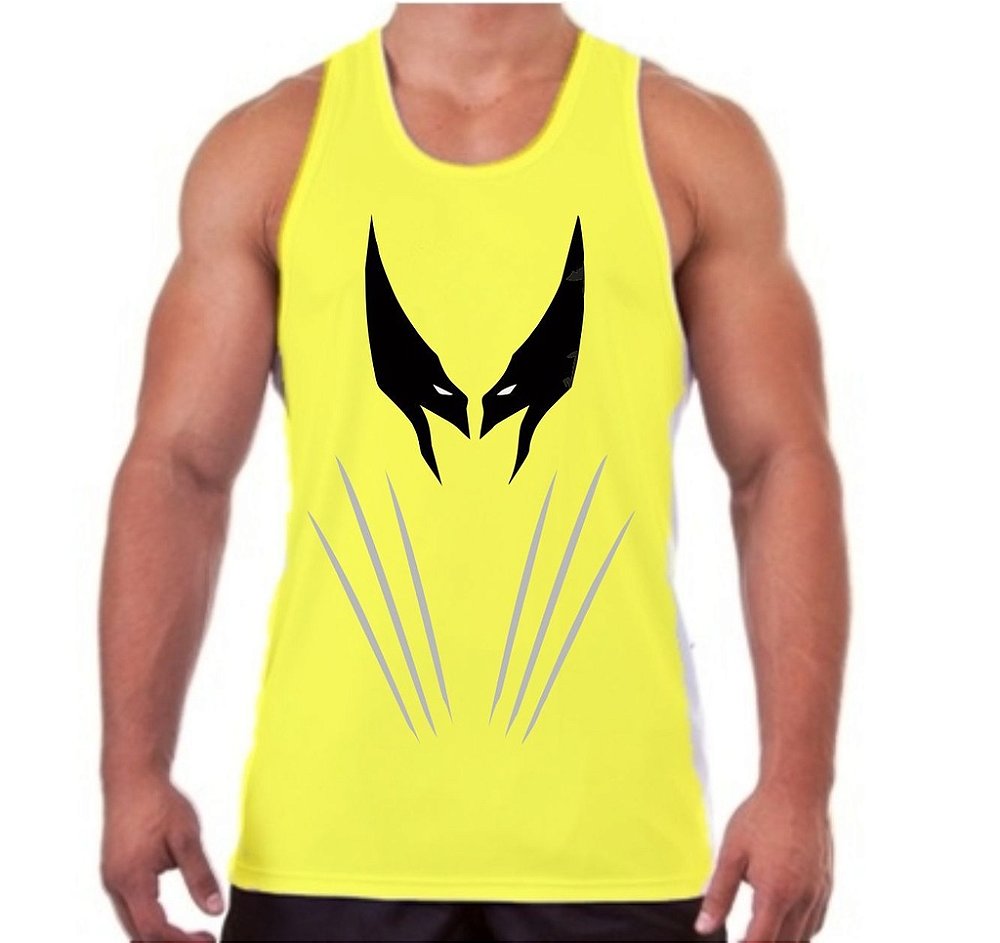 Regata Masculina Wolverine Mascara cor Amarela - Loja Marombada - Roupas de  Academia, Moda Fitness e Suplementos
