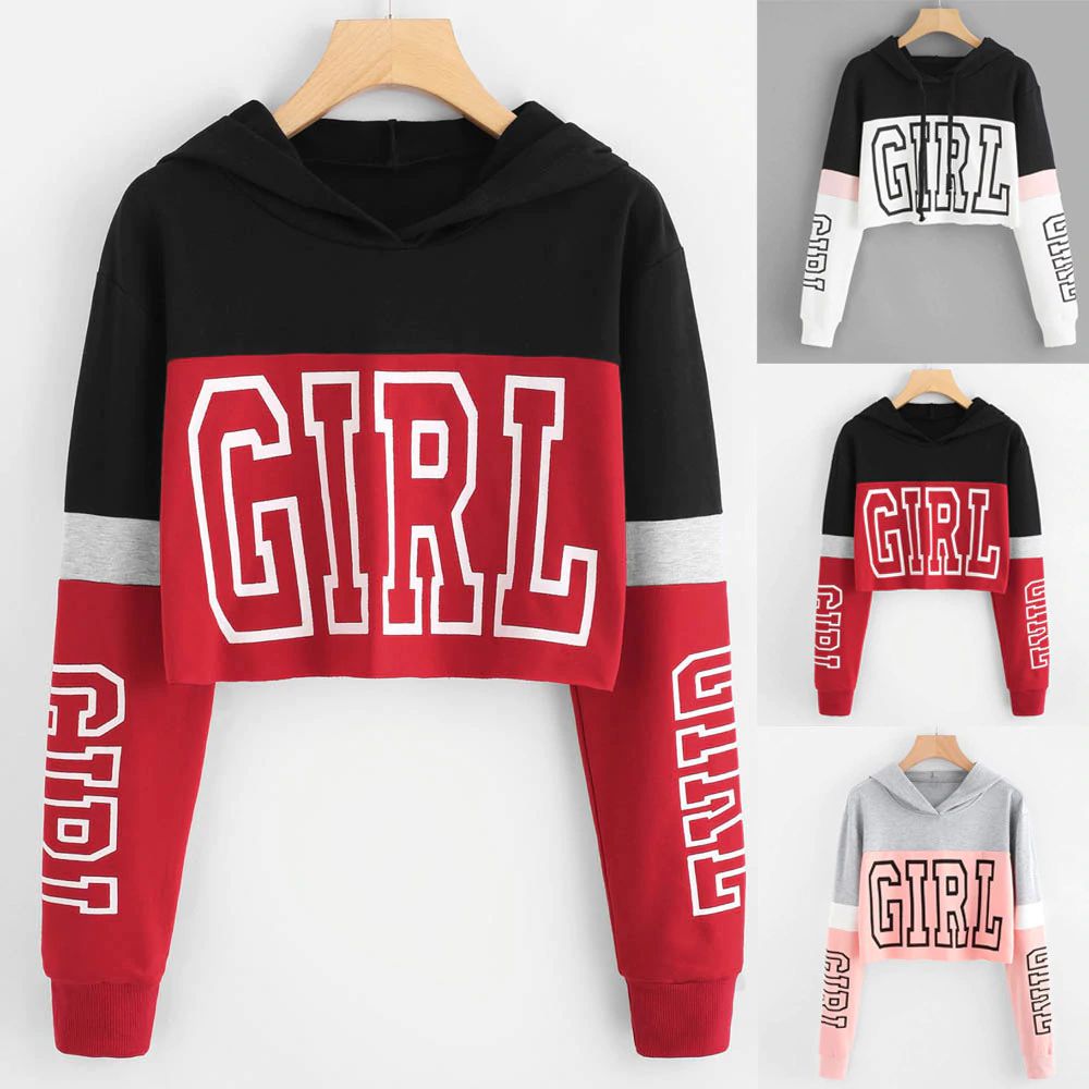 blusa de moletom codigo girl