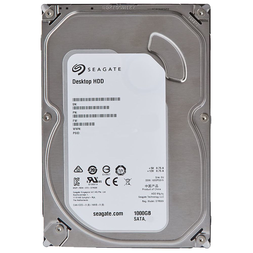 Жесткий диск для установки в видеорегистратор seagate st1000vm002