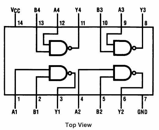 74nc164d схема подключения