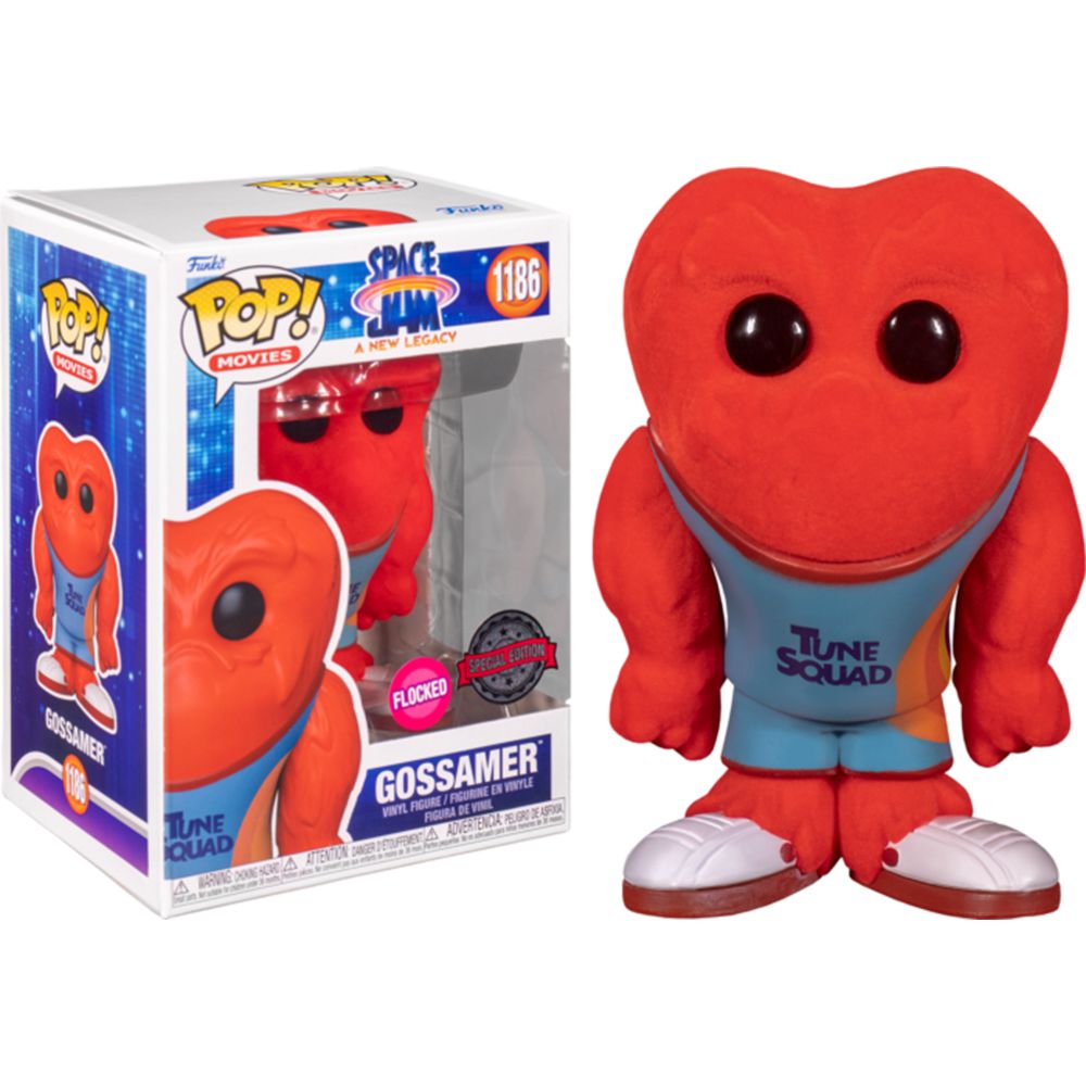 Gossamer 1186 Exclusivo Flocked Pop Funko Space Jam TS Toys