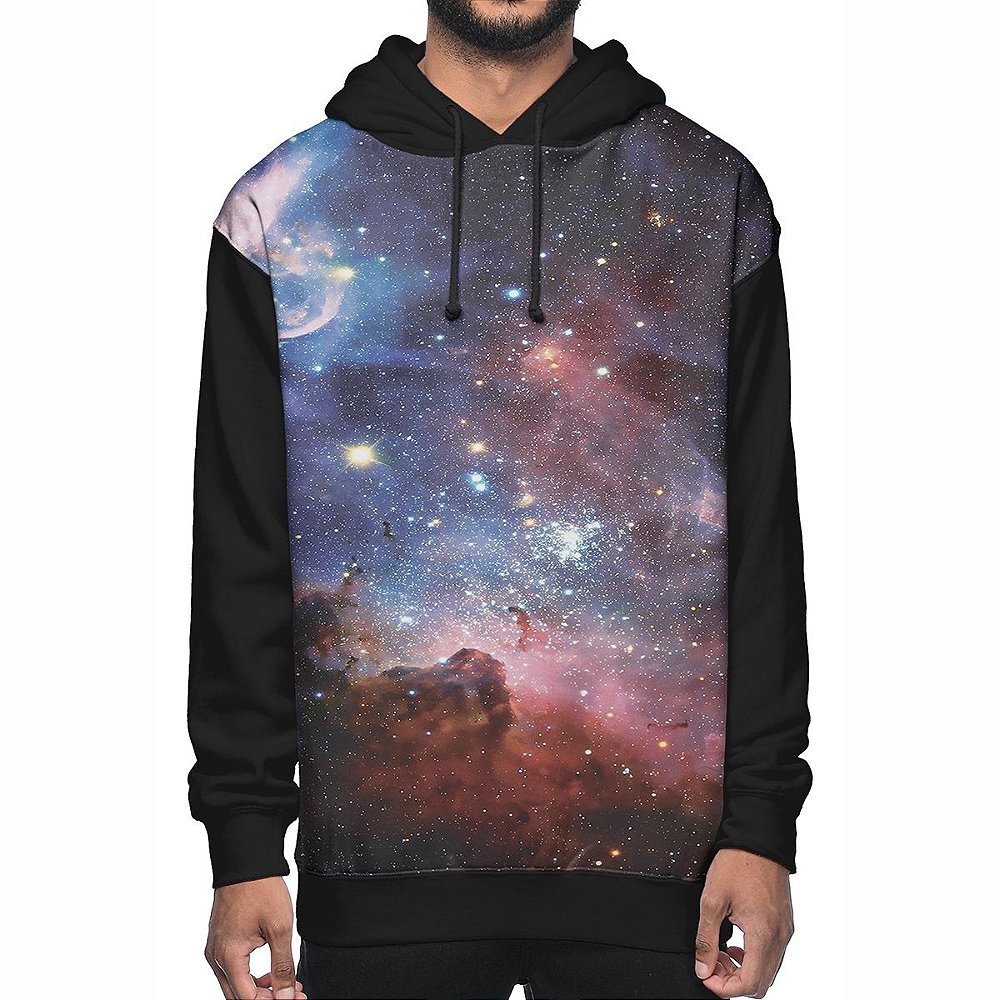 moletom feminino galaxia