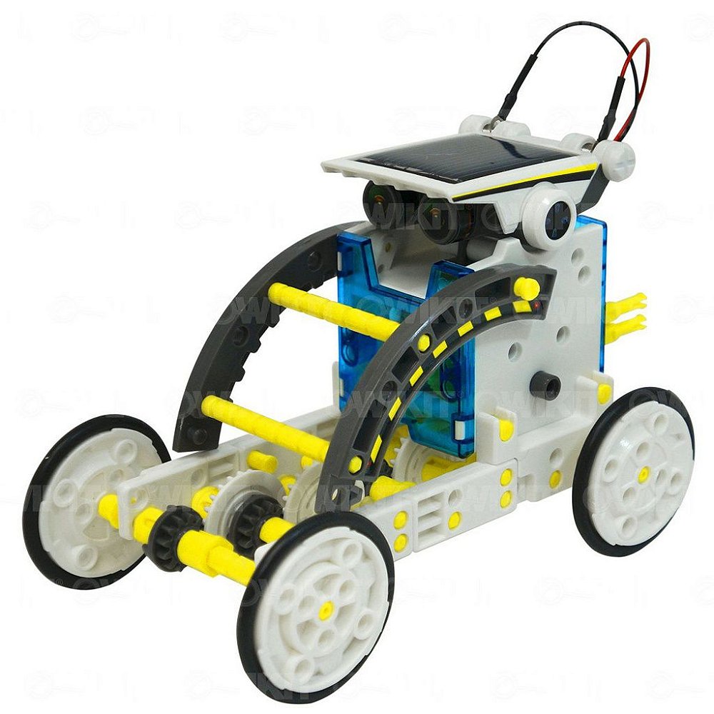 Kit Robô Solar 14 em 1 Eletrogate Loja de Arduino, Robótica
