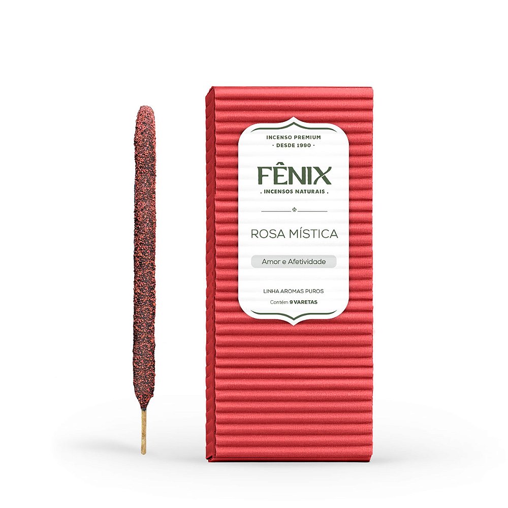 Rosa Mística - Fênix Incenso Natural e Artesanal desde 1990
