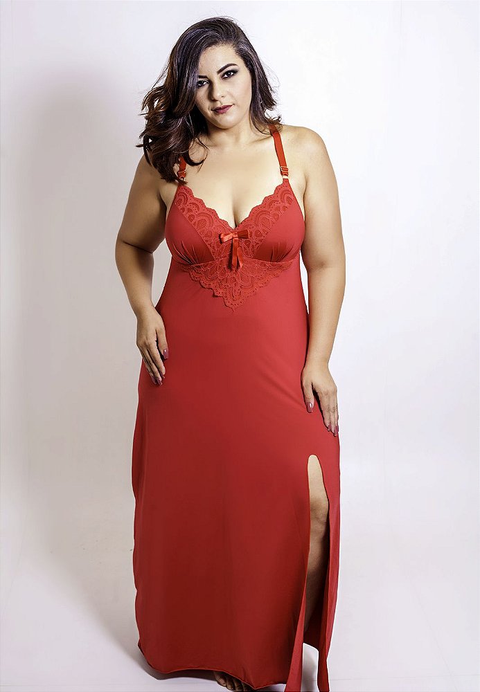 Camisolas plus size longas Clearance