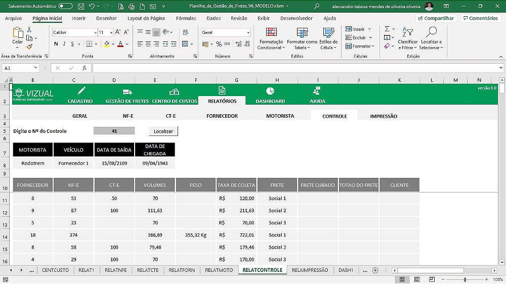Pacote De Planilhas De Gestão Em Excel 60 Vizual Planilhas Empresariais Planilhas Em Excel 8647