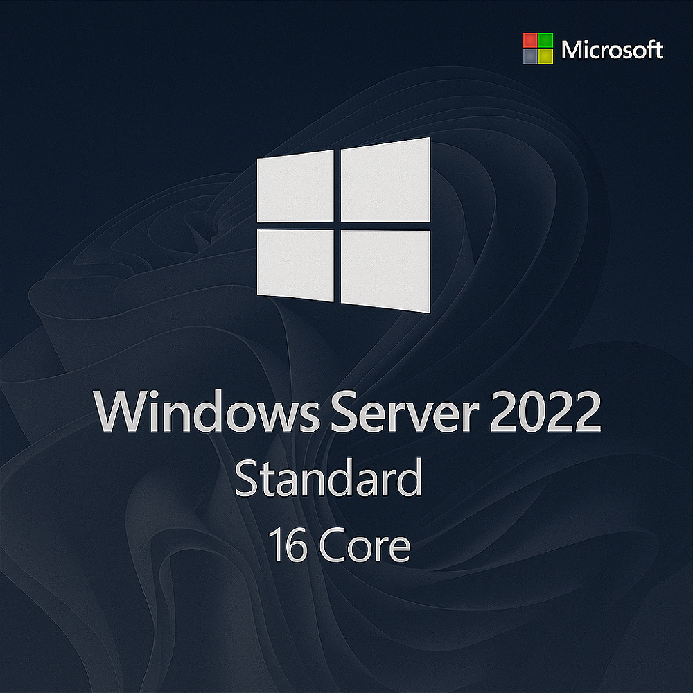 Microsoft Windows Server 2022 Standard 16 Core ESD - O Paraiso dos