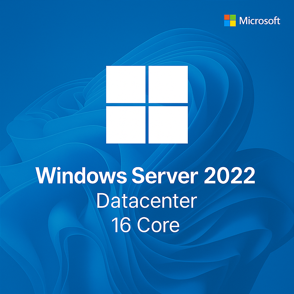 Microsoft Windows Server 2022 Datacenter 16 CORE ESD - O Paraiso