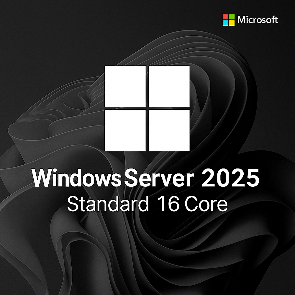 Microsoft Windows Server 2025 Standard 16 Core ESD - O Paraiso dos