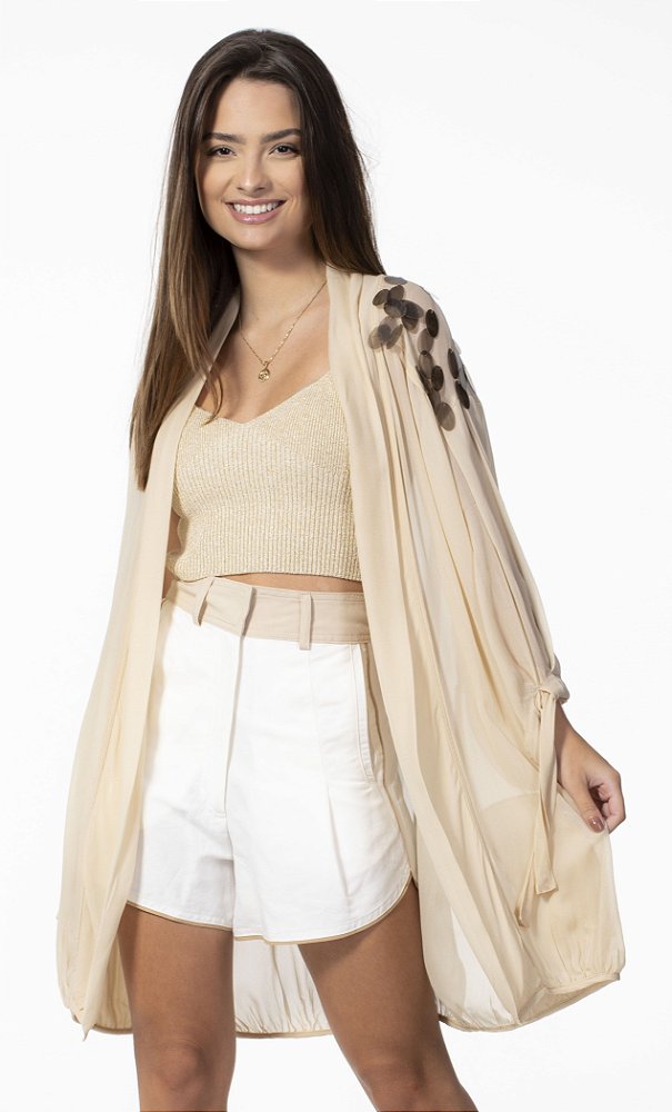 kimono lantejoula