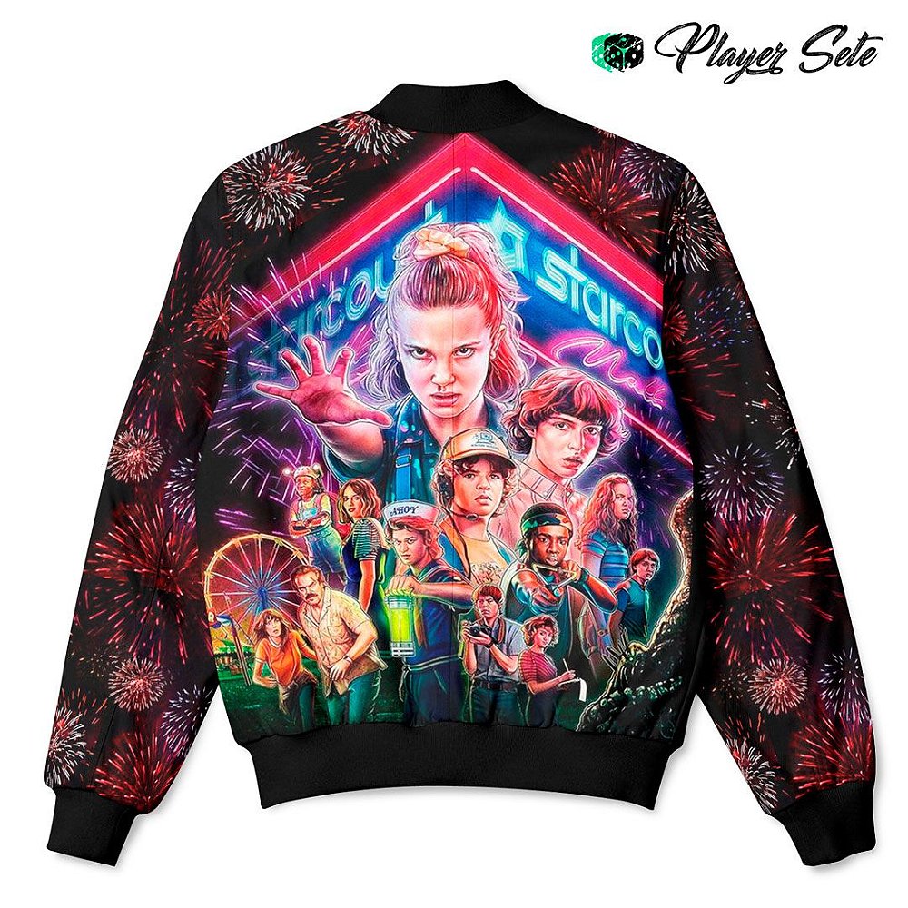 casaco stranger things masculino