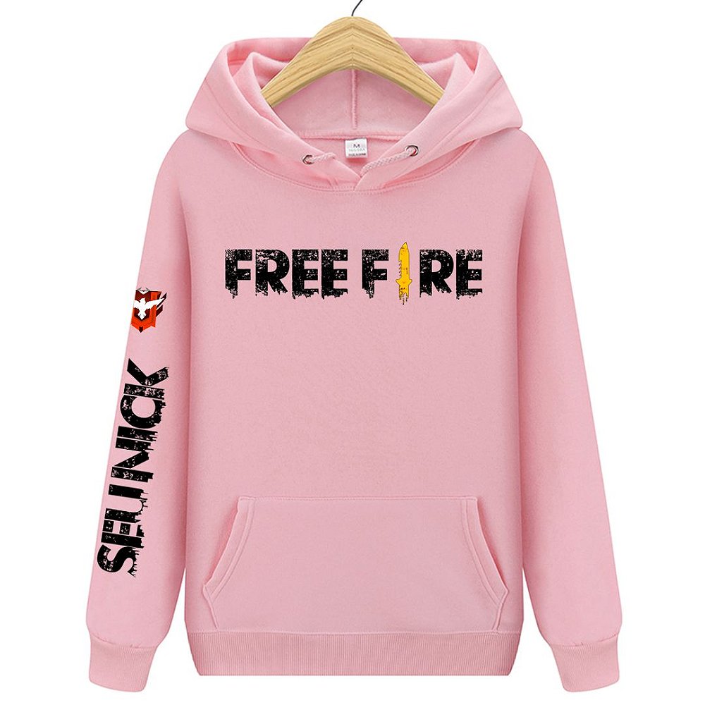 blusa de frio feminina do free fire