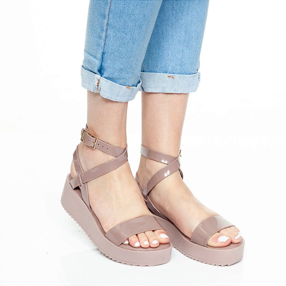 SANDALIA PETITE JOLIE - VENICE TAUPE PJ 5578 - BREMY STORE
