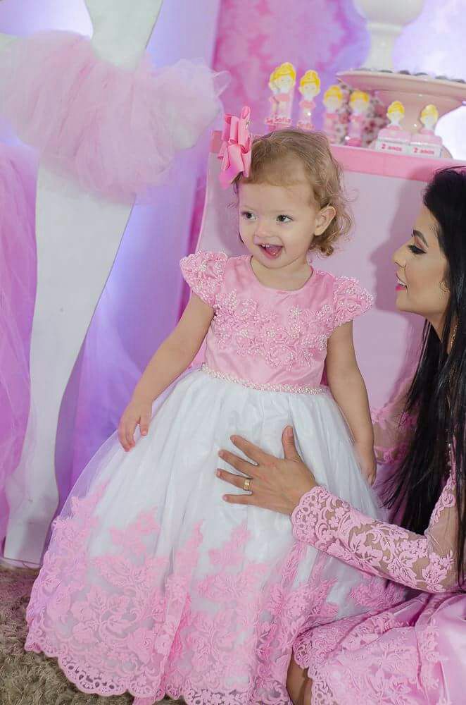 vestido de princesa mae e filha