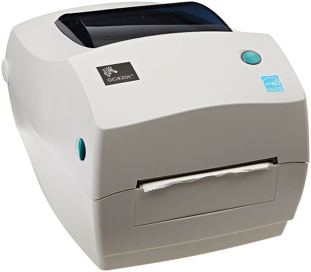 Impressora Térmica De Etiquetas Zebra Gc420t Descontinuado Loja Do Coletor Abc Solutions 6824