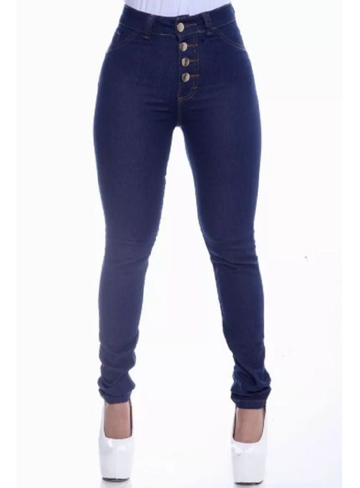 Calça Jeans Feminina azul 4 Botões - Atacado Moda Online | Atacadão de  Roupas