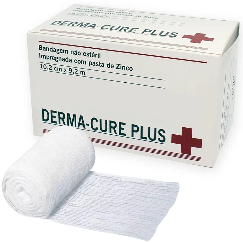 Curativo Bota de Unna 10,2cm x 9,2 metros - Derma-Cure Plus - GabMedic  Produtos Médicos e Hospitalares