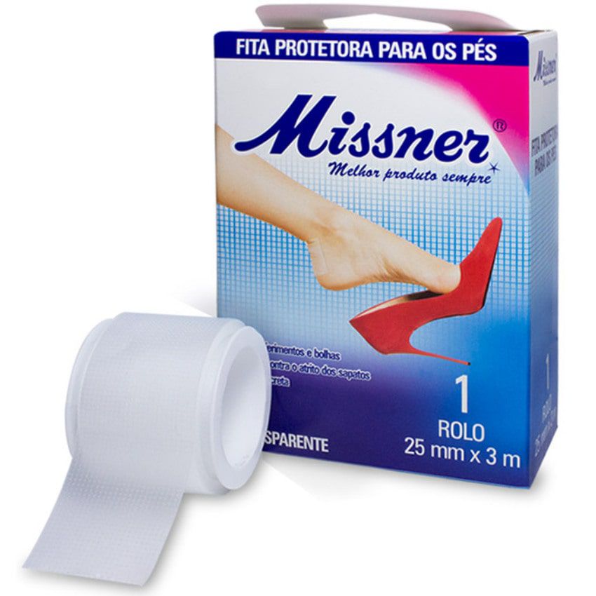 Fita Protetora para os Pés 25mm x 3m - Missner - GabMedic Produtos ...
