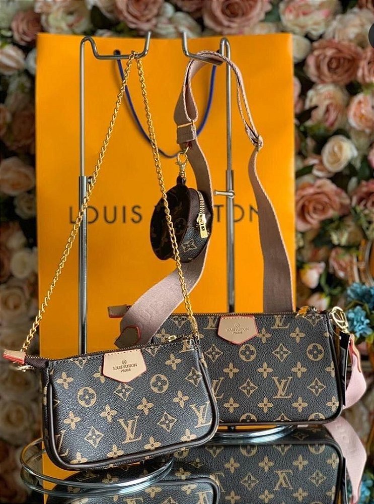 louis vuitton khaki bolsa
