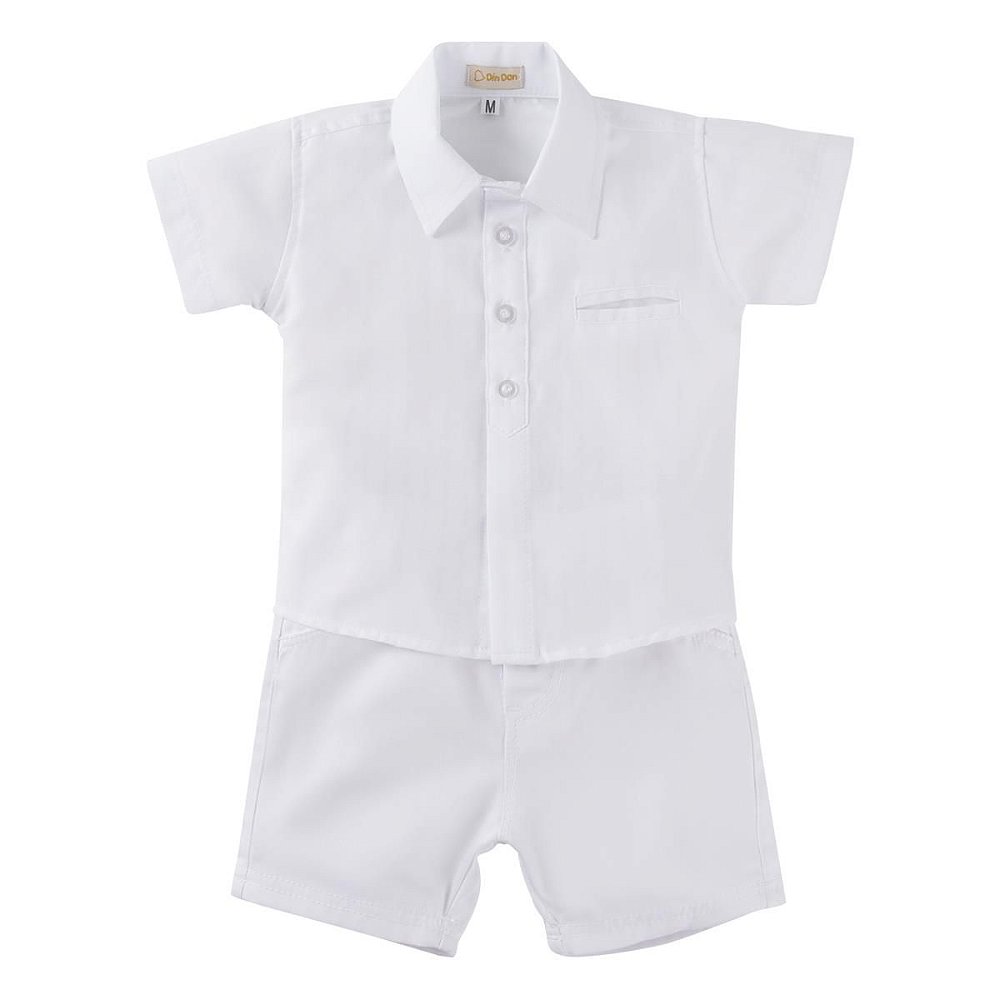 conjunto para batizado masculino