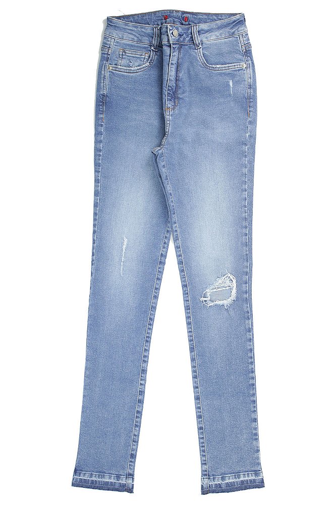 Calça Jeans Feminina Tam. 34 Feirão FJF089 - leves defeitos - Maga Modas