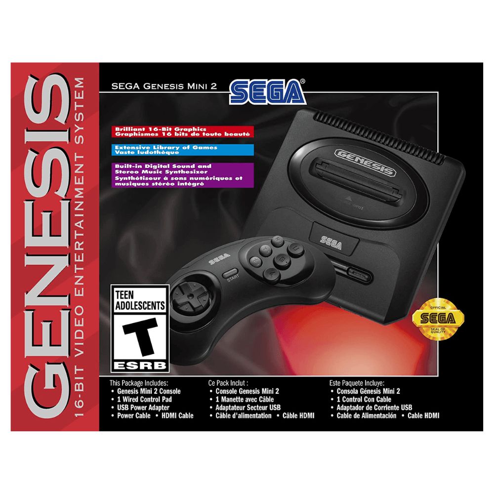 Console Sega Genesis Mini 2 Game Games Loja De Games Online