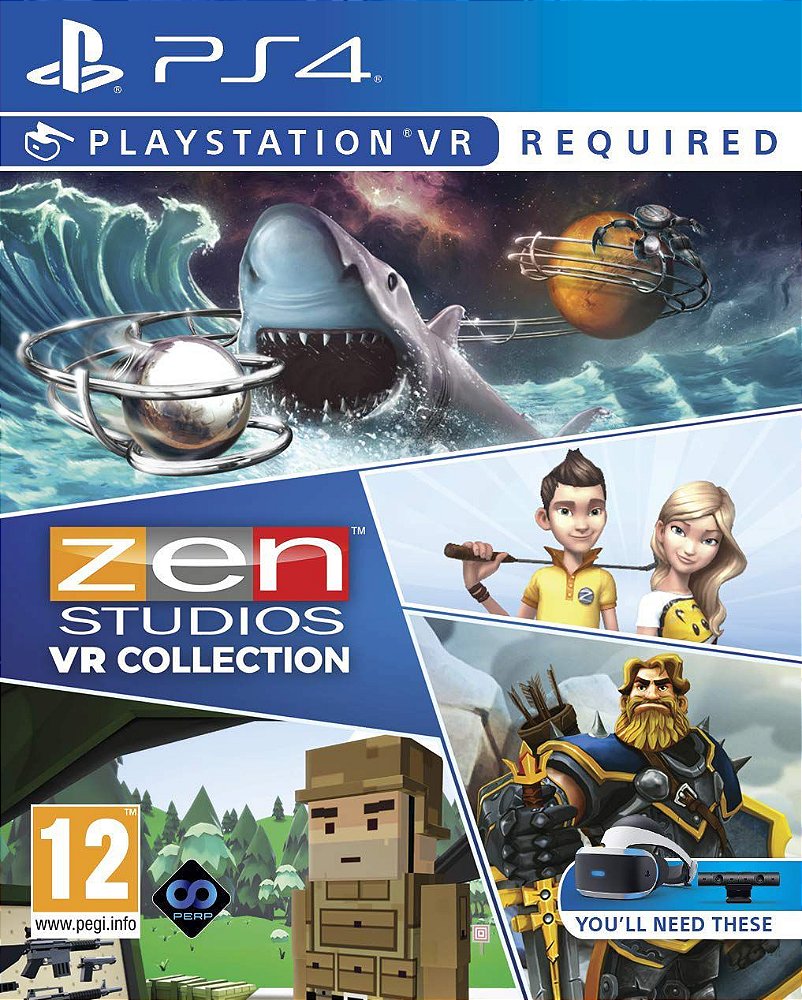 Zen Studios Ultimate VR Collection - PS4 VR - Game Games - Loja de Games  Online | Compre Video Games