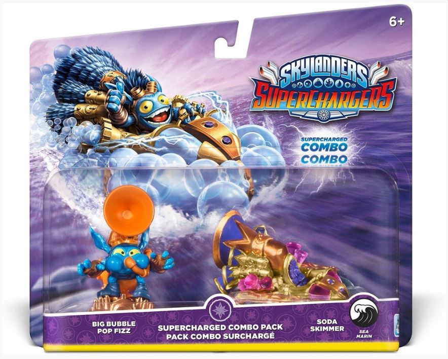 Kit Skylanders Superchargers c/ 2 Figuras e 2 Veículos Xbox 360