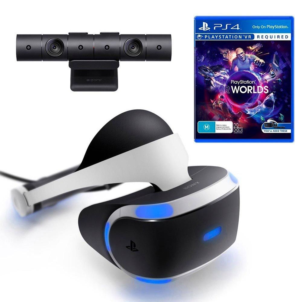 PlayStation VR Worlds Bundle c/ Câmera ZVR2 - PS4 VR - Game Games