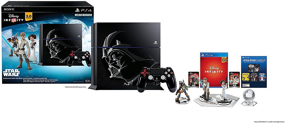 PlayStation 4 Limited Edition Disney Infinity 3.0 Star Wars 500GB Console -  Game Games - Loja de Games Online | Compre Video Games
