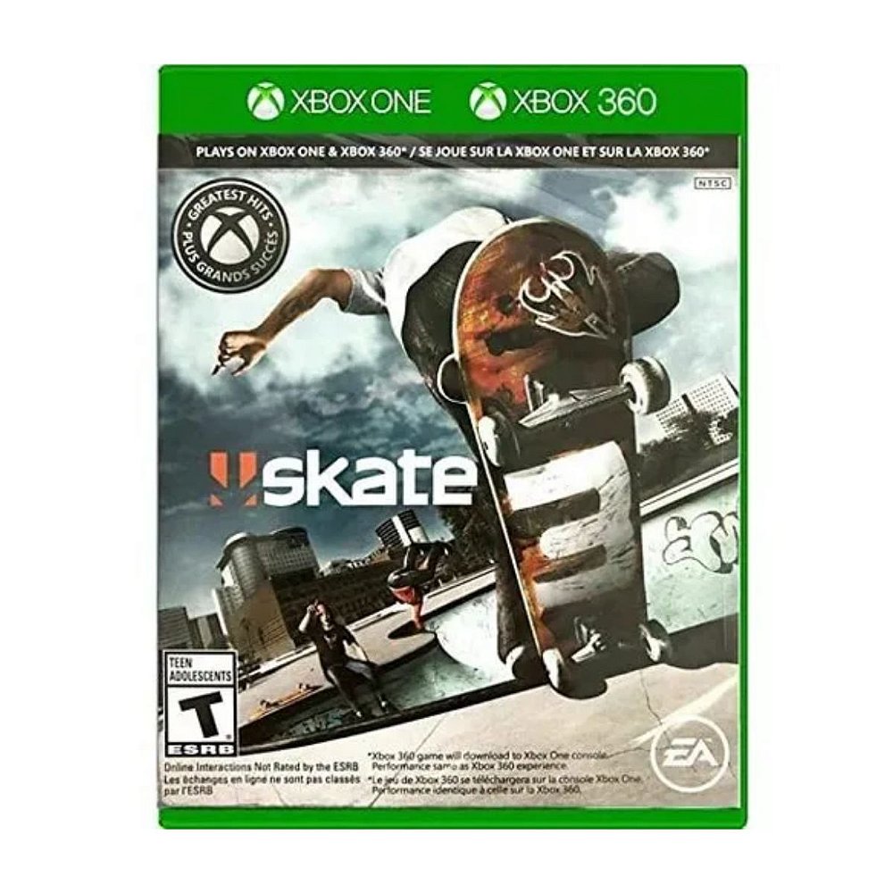 Skate 3 Xbox One / Xbox 360 Game Games Loja de Games Online