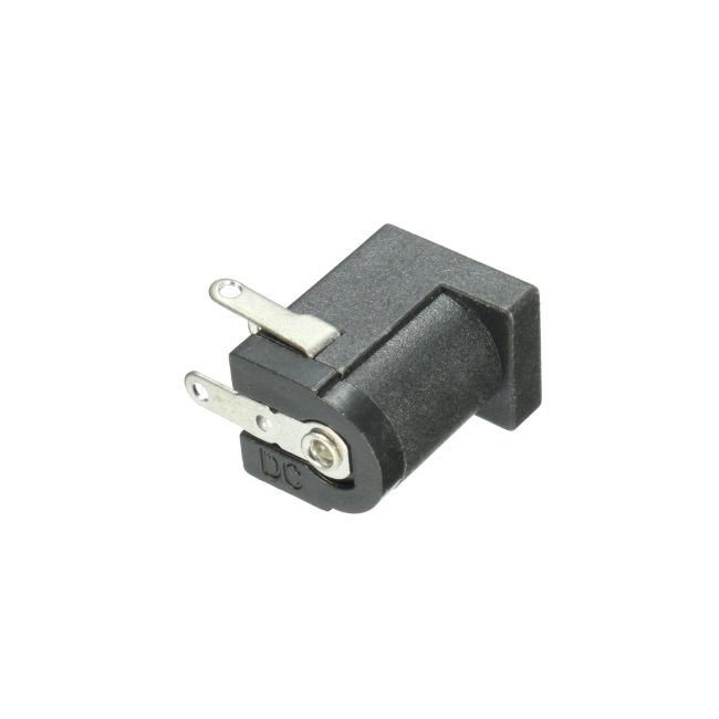 Conector Jack P4 2,1mm Fêmea - Eletrônica Ômega