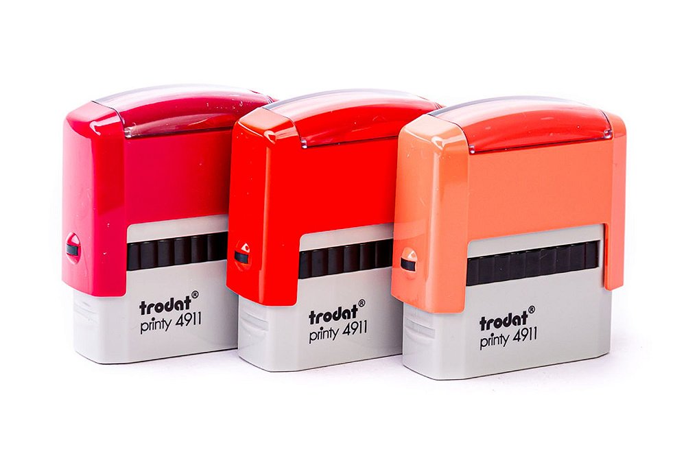 Carimbo Automático Personalizado - Trodat 4911 (14x38mm ) - Carimbo Virtual