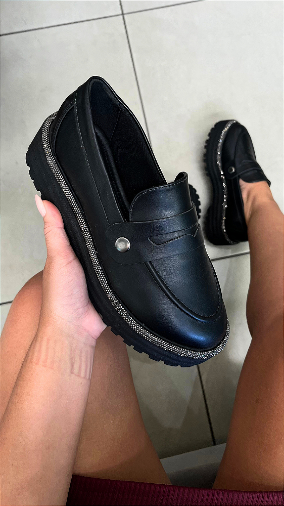 Mocassim Tratorado Mocassim Confortavel Feminino Mocassim