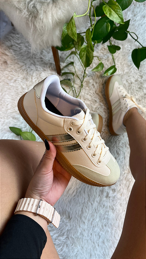 Tênis Casual Samba Napa Branco Bendito Conforto Calçado